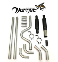 Load image into Gallery viewer, Hornet Universal Sport Bomb Exhaust Kit - 2" Bore Tubing -  3" Stainless Steel Tailpipe