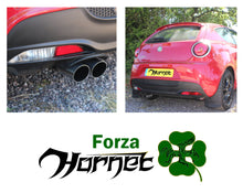 Load image into Gallery viewer, Alfa Romeo MiTo 1.3 JTDm (2008-2018) | Hornet Exhaust Rear Sports Bomb - Twin 3" Slashed Tailpipes