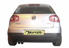 Load image into Gallery viewer, VW Golf MK5 1.6 FSi (2004-2008) - Hornet Exhaust Race System - Twin 3" Tailpipes