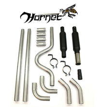 Load image into Gallery viewer, Hornet Universal Sport Bomb Exhaust Kit - 2.25" Bore Tubing -  2.5" Stainless Steel Tailpipe
