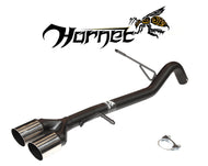 Ford Fiesta MK7 1.6Ti Zetec S | Hornet Exhausts Rear Silence Delete - Twin Slashed Tailpipes