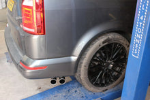 Load image into Gallery viewer, VW Transporter T5 | Hornet Exhausts Side Exit Tailpipe - Twin 2.5&quot; Tips

