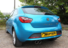 Load image into Gallery viewer, Seat Ibiza MK4 6J 1.2 TSi FR Hatchback (2009-2015) | Hornet Exhaust Race System - Twin 3&quot; Round Tips
