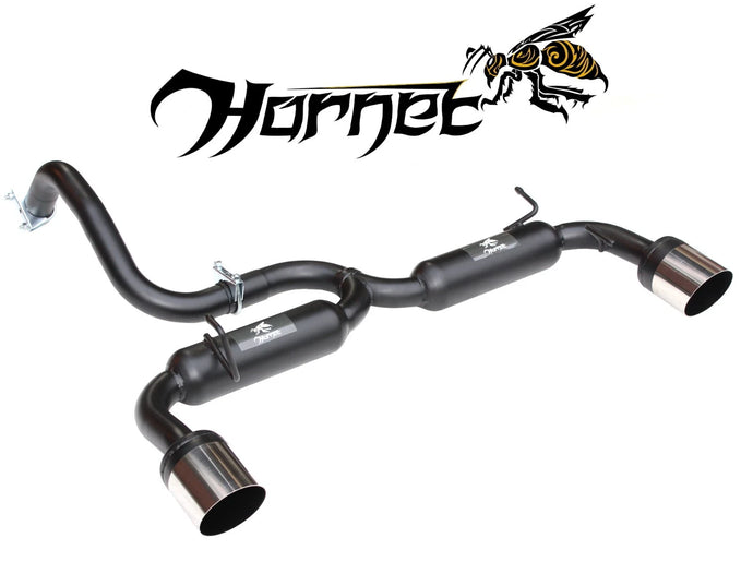 Abarth 595 1.4T (2008 - 2020) - Hornet Exhaust Rear Race System Dual 4