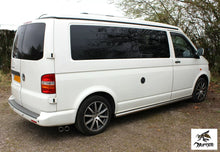 Load image into Gallery viewer, VW Transporter T5 | Hornet Exhausts Side Exit Tailpipe - Twin 2.5&quot; Tips

