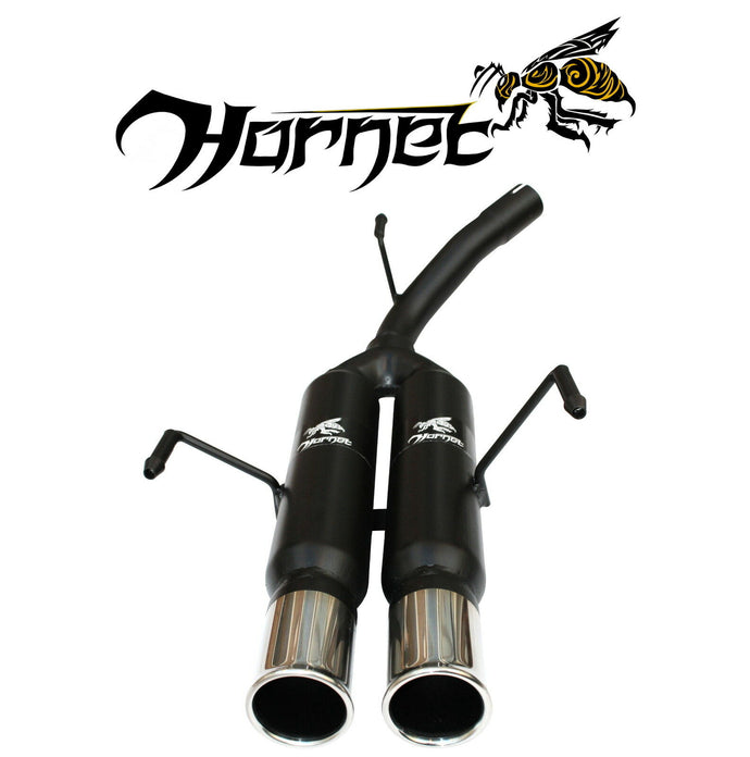 Corsa C 1.0 12V (2001-2006) Hornet Sports Exhaust Twin Rear Race Bomb - Twin 3