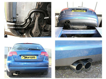 Load image into Gallery viewer, Audi A3 2.0 TDi 140 8P1 Hatchback | Hornet Exhaust Rear Delete - Twin Race Tailpipe
