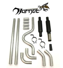 Load image into Gallery viewer, Hornet Universal Sport Bomb Exhaust Kit - 2.25&quot; Bore Tubing -  2.5&quot; Stainless Steel Tailpipe
